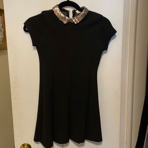 Zara dress for Christmas or holidays size 9/10 black